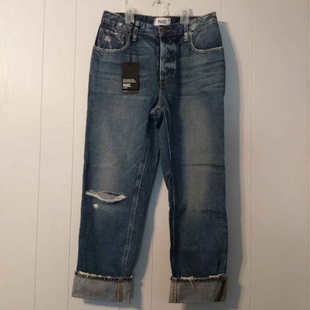FREE SHIPPING! Paige Mikey Mike Covina Jeans - Picture 4 of 7